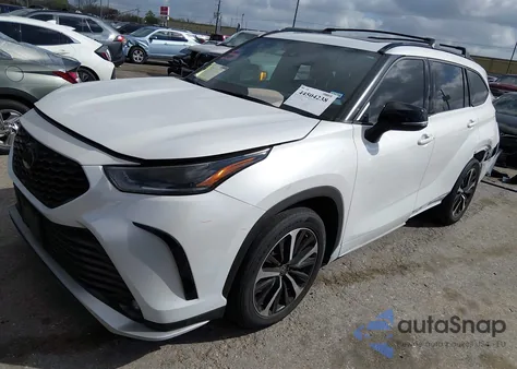 2022 Toyota Highlander Xse from USA, damaged, VIN 5TDLZRBH0NS180188